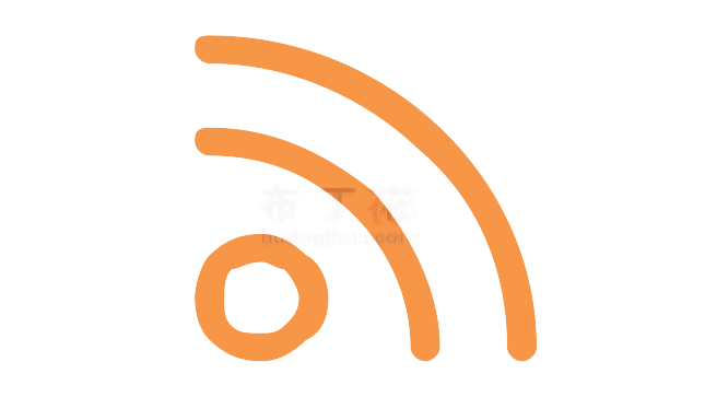 橙色RSS订阅网络wifi信号矢量图下载大全