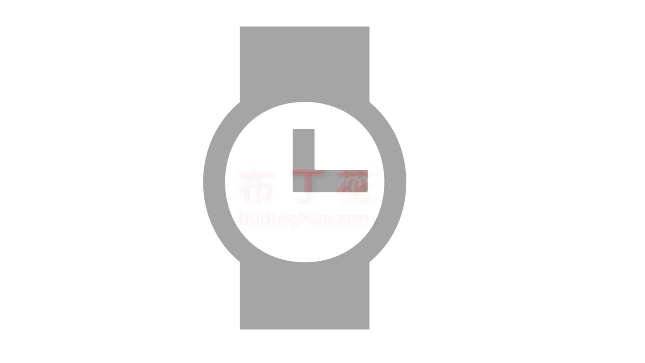 灰色手表手环矢量图背景
