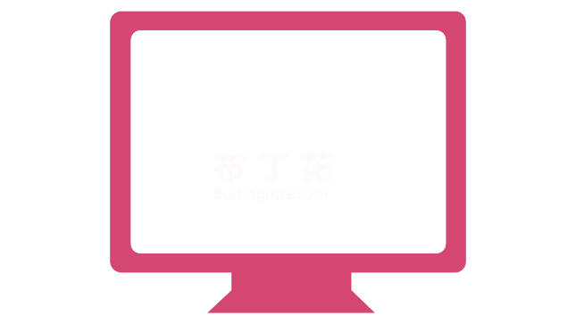 粉色古风电脑方屏屏幕免抠png素材下载