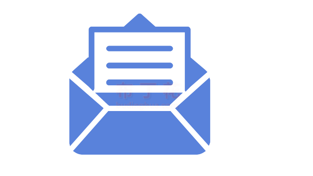 紫色典雅打开邮件拆开信封矢量元素图库