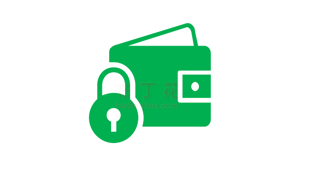 绿色安全加密文件夹logo矢量图元素