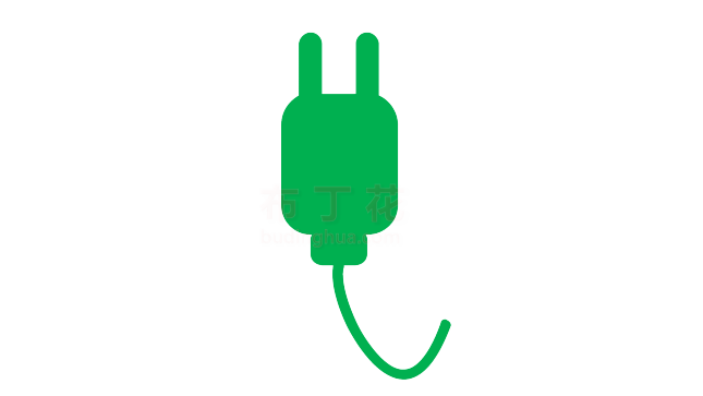 绿色个性带电线的插头矢量图片下载大全