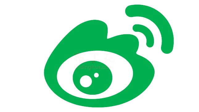 绿色新浪微博logo矢量图片素材大全