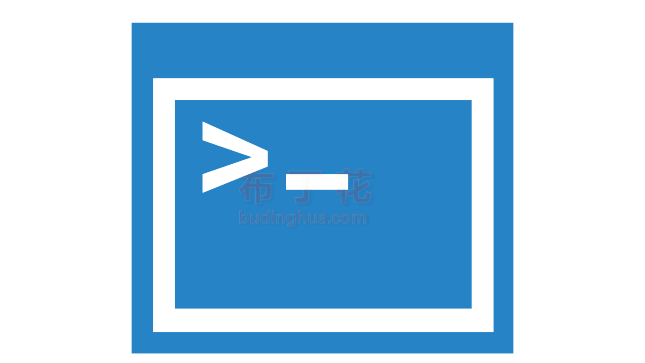 蓝色DOS终端命令符矢量图案图片库